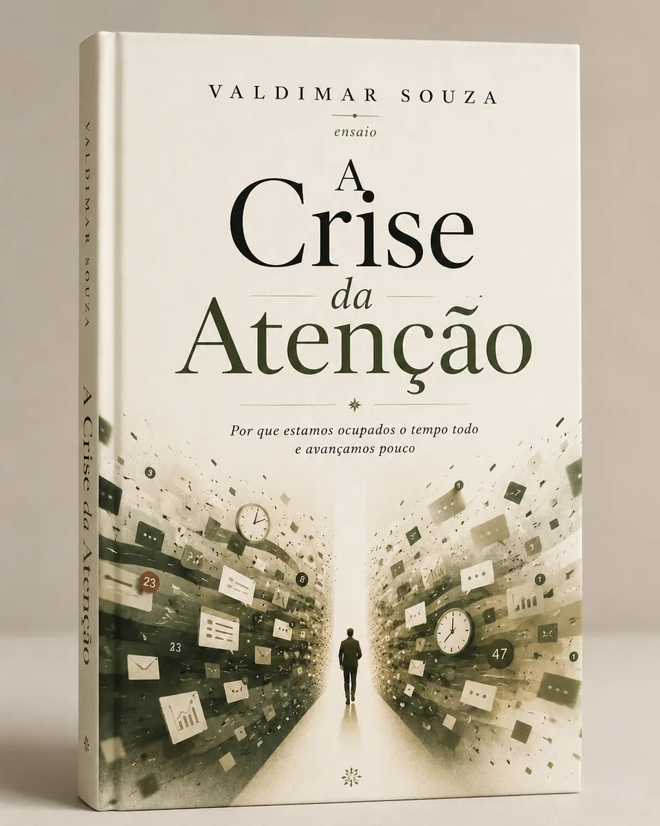 Livro A Crise da Atenção, de Valdimar Souza
