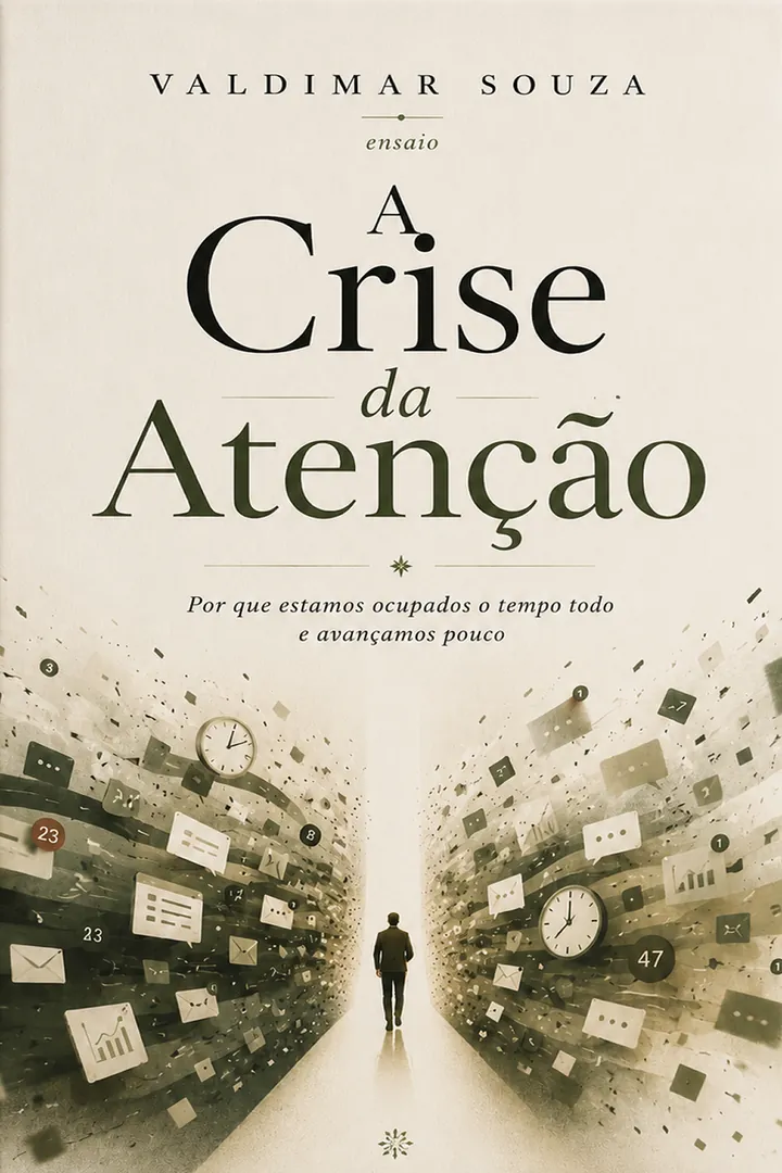 Capa de A Crise da Atenção