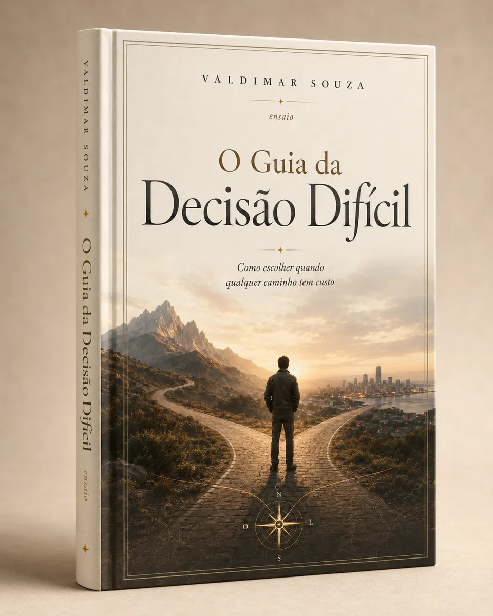 Livro O Guia da Decisão Difícil, de Valdimar Souza