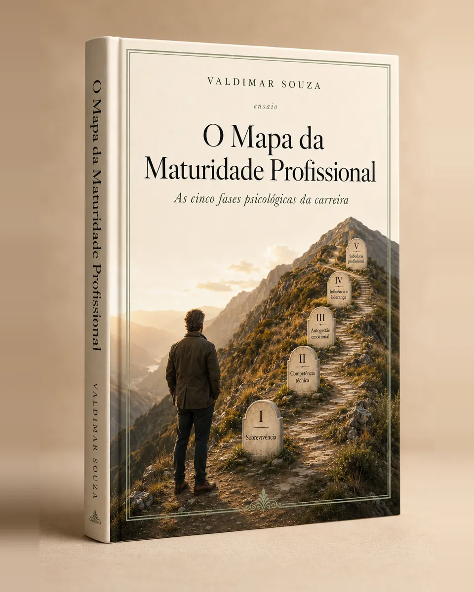 Livro O Mapa da Maturidade Profissional, de Valdimar Souza